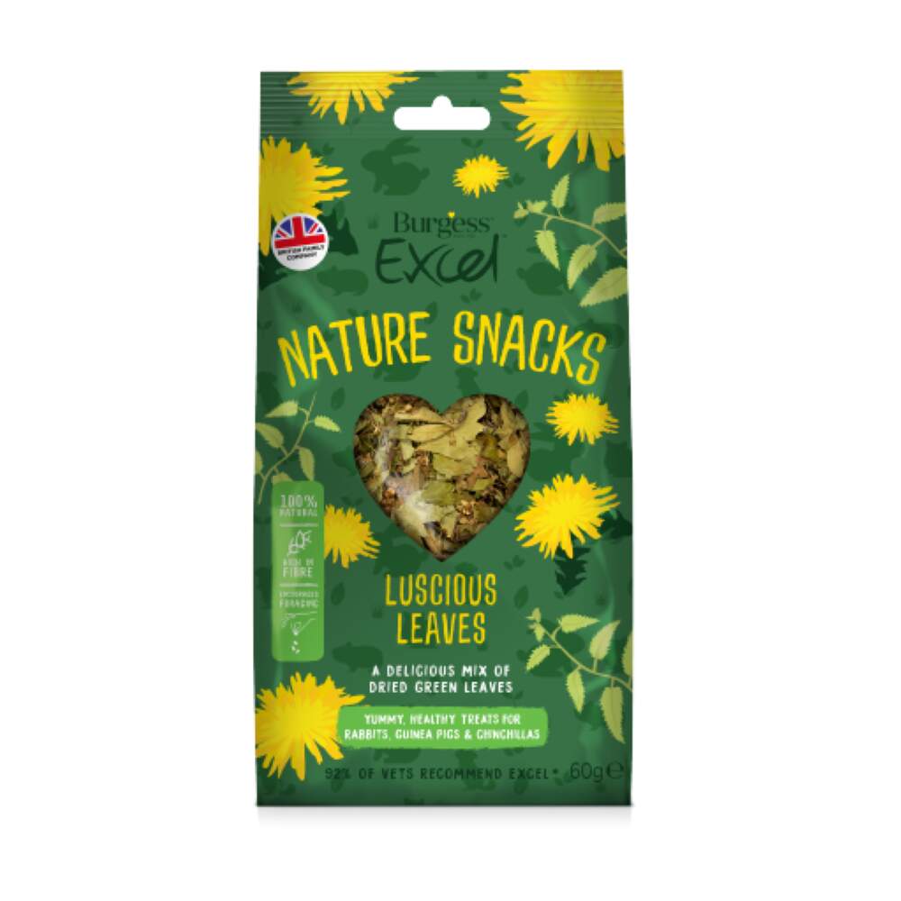 Burgess Excel Luscious Leaves zaļo lapu maisījums, 60g - Produkta attēls