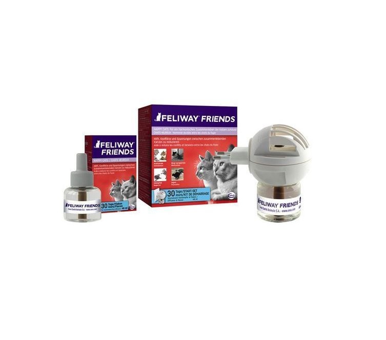 Feliway Friends difuzors kaķiem+uzpildāma pudelīte, 48 ml - Produkta attēls 1