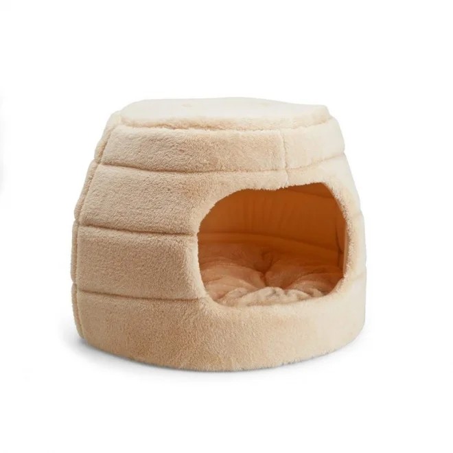 Basic Beehive guolis katėms, smėlio spalvos