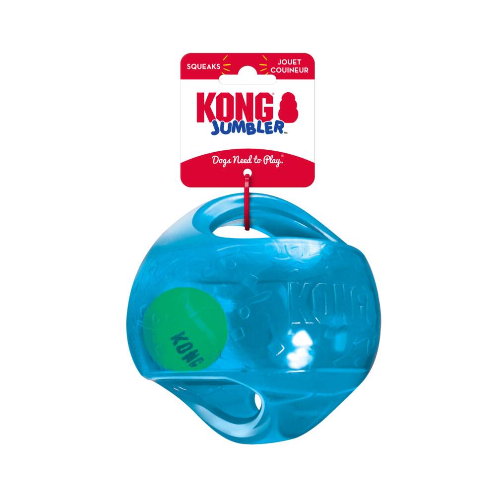 KONG JUMBLER ŽAISLAS ŠUNIMS KAMUOLYS, M/L DYDŽIO - 