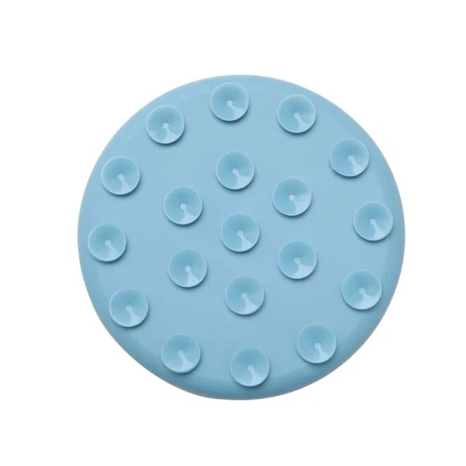 L&B Tasty enrichment plate swirl light blue -  4