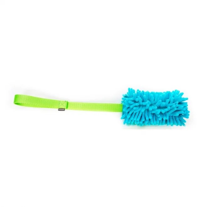 Pro Dog Mop mänguasi piiksuga, sinine/roheline - Tootepilt