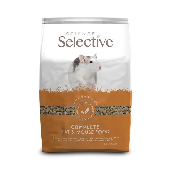 SCIENCE Selective barība žurkām, 1,5kg - Produkta attēls 1
