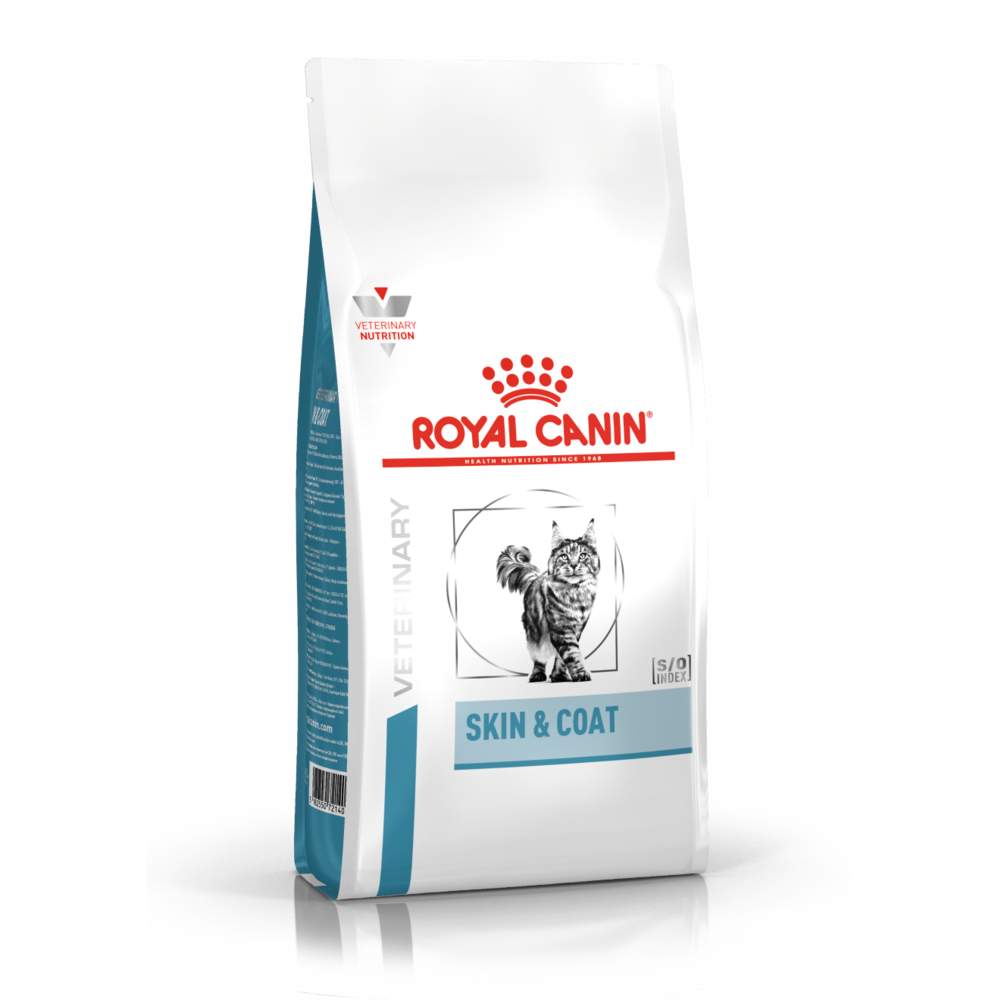 ROYAL CANIN VD Skin&Coat barība kaķiem, 1,5kg - Produkta attēls