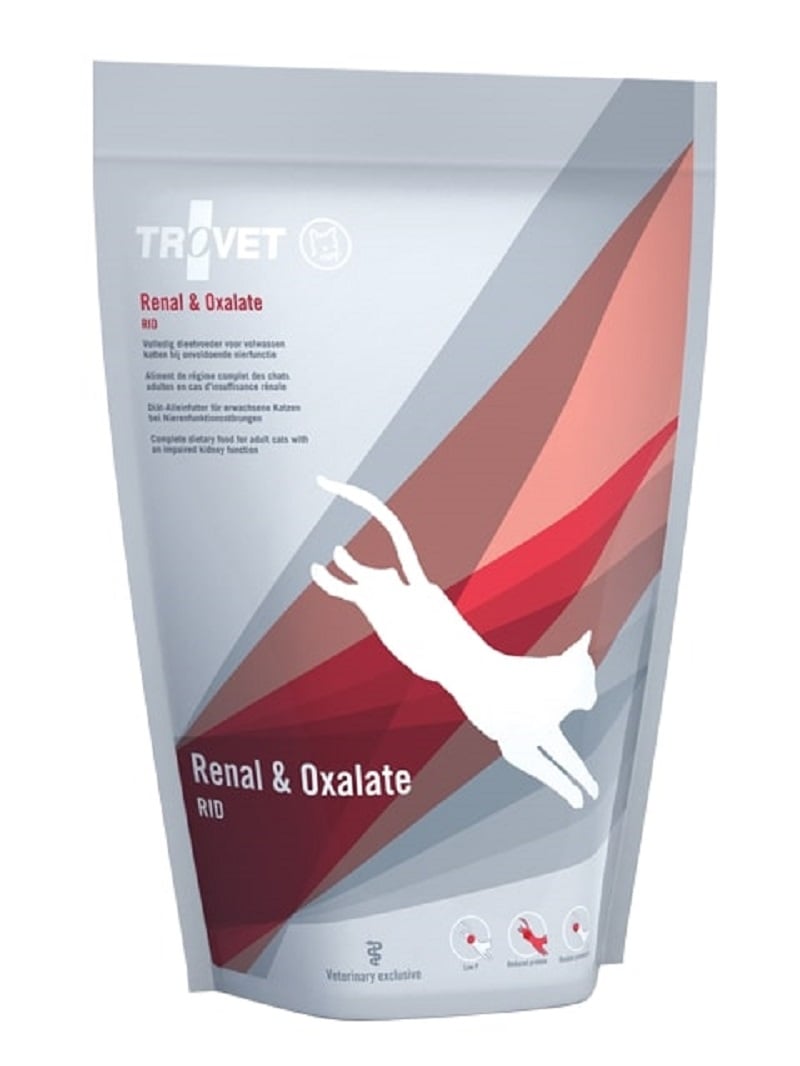 TROVET Renal & Oxalate sausā barība kaķiem, 500g - Produkta attēls