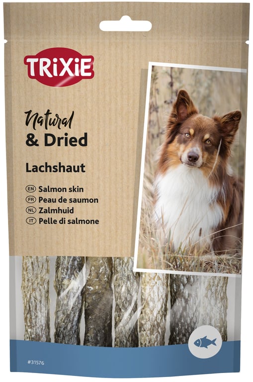 Trixie „Premio“ lašišos odos suktinukai šunims, 6 vnt