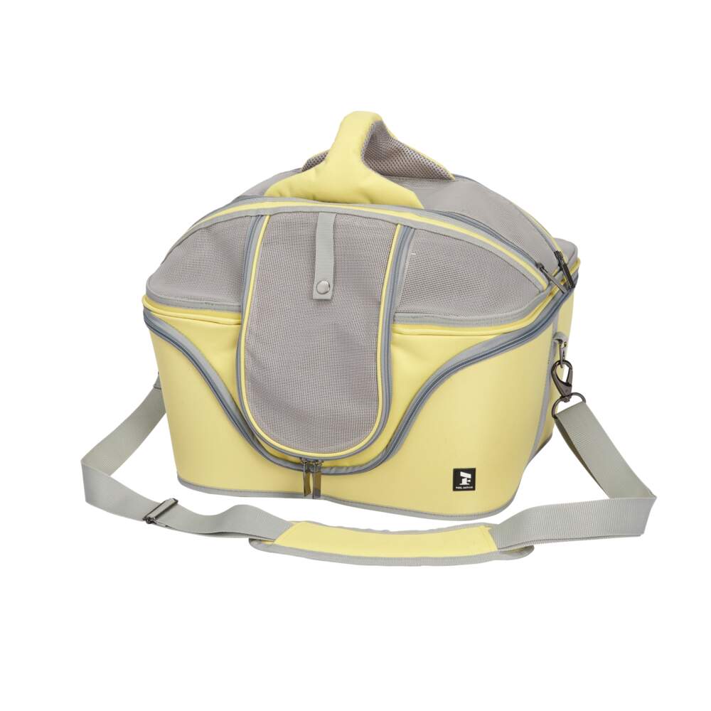 Feel Active Tour Tote Bag transportēšanas soma suņiem, dzeltena - Produkta attēls 1