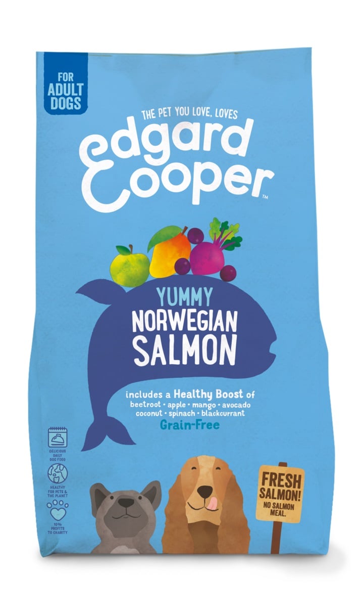 Edgard Cooper koera kuivtoit, lõhe, 2,5 kg - Tootepilt