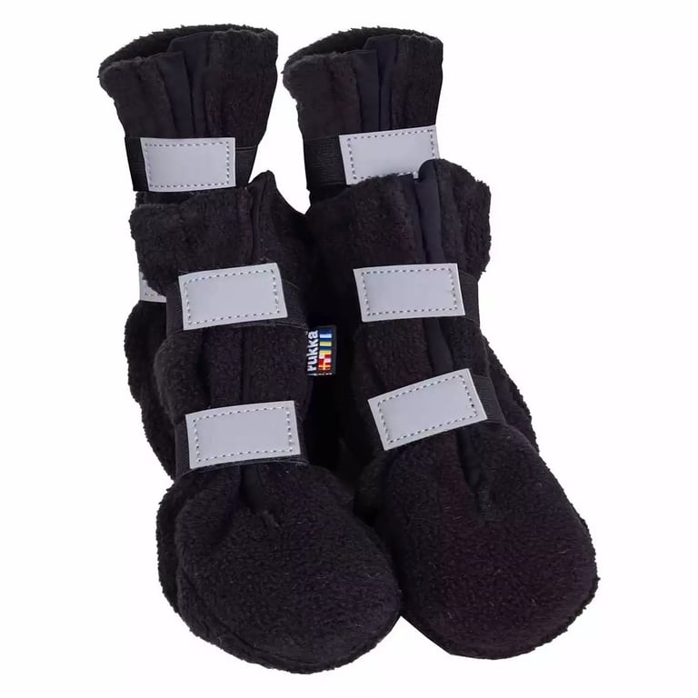 Rukka Fleece batai, 5/80 mm, juodi, 4 vnt. -  2