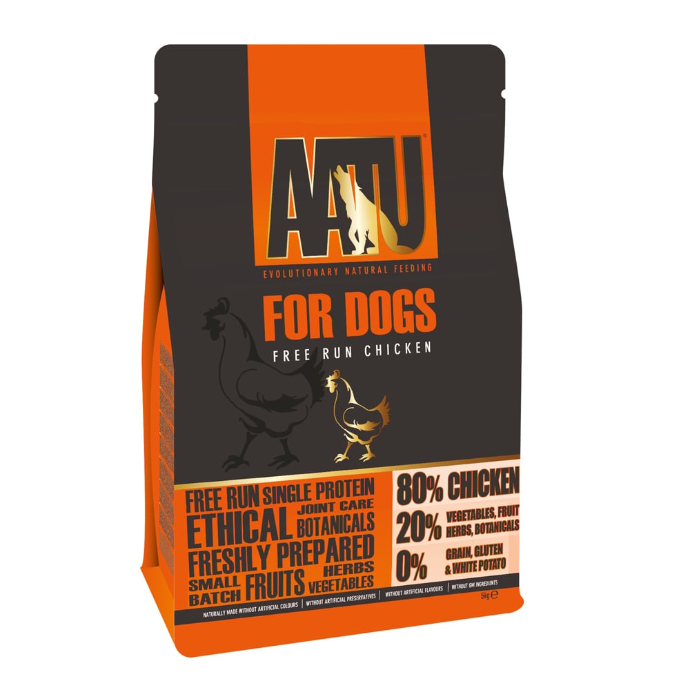 AATU sausā barība suņiem, vista, 5 kg - Produkta attēls 1