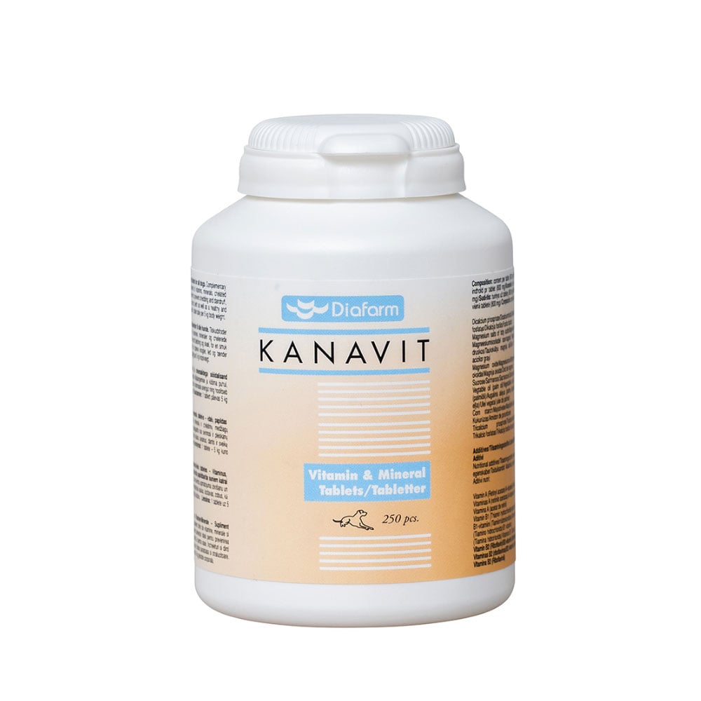 Diafarm Kanavit vitaminai, 100vnt -  1