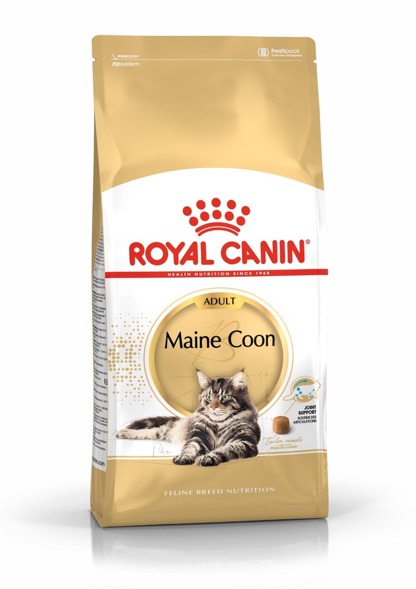 Royal Canin sausā barība Meinkūnu šķirnes kaķiem, 4kg - Produkta attēls