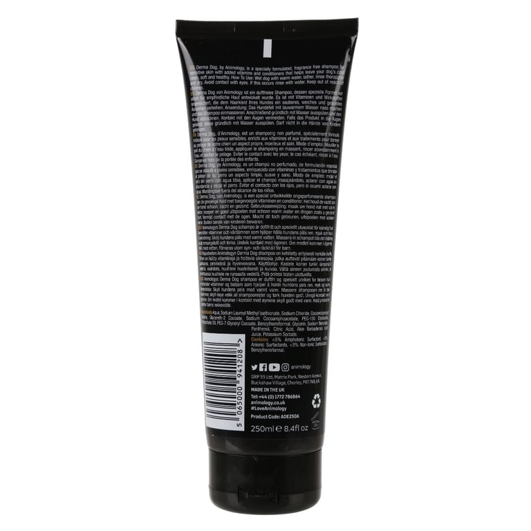 Animology Derma Dog šampūnas šunims jautria oda 250ml -  2