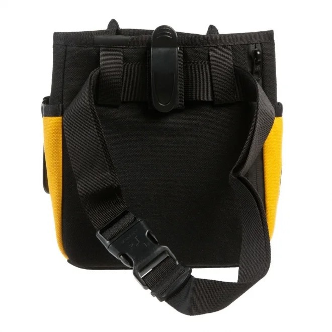 Feel Active Treat Bag Canvas kārumu soma suņiem, dzeltena - Produkta attēls 3