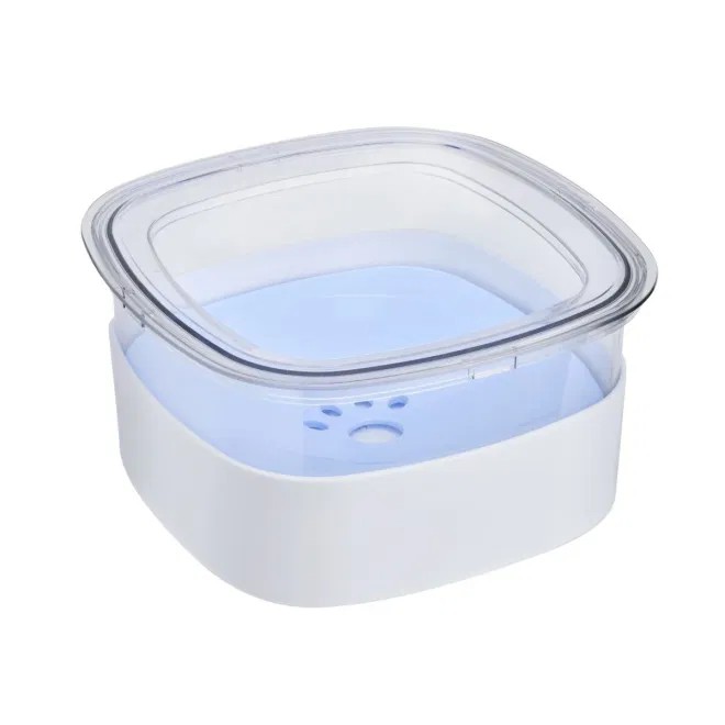 L&B Non-splash drinking bowl pale blue -  3