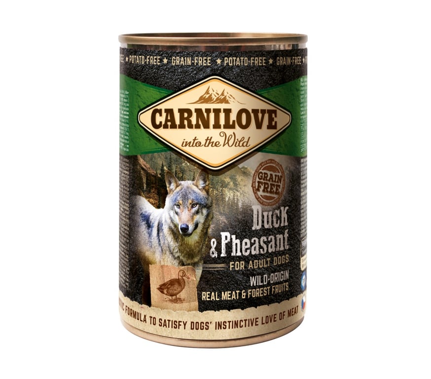 Carnilove koerakonserv Wild Meat, part/faasan, 400 g - Tootepilt 2