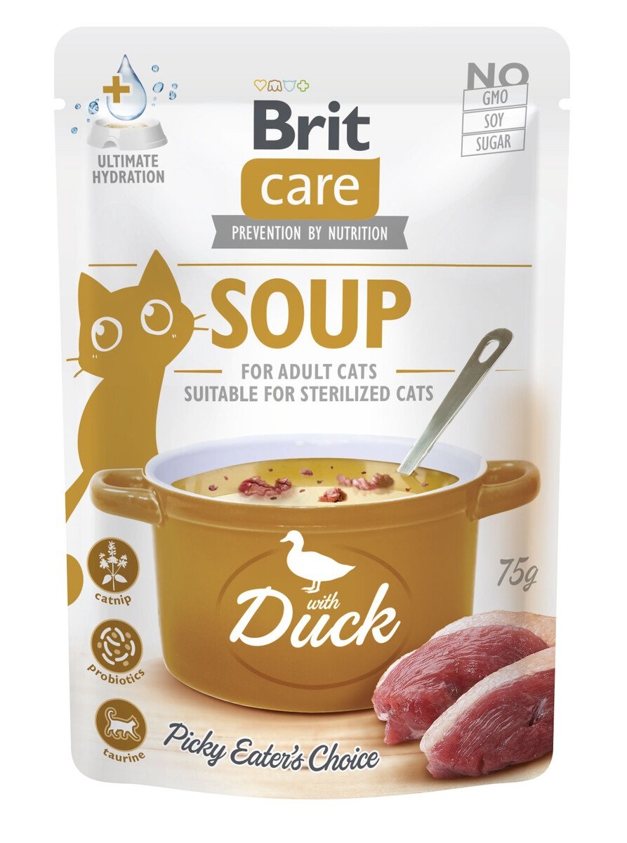 BRIT CARE SRIUBA KATĖMS SU ANTIENA, 75 G - 