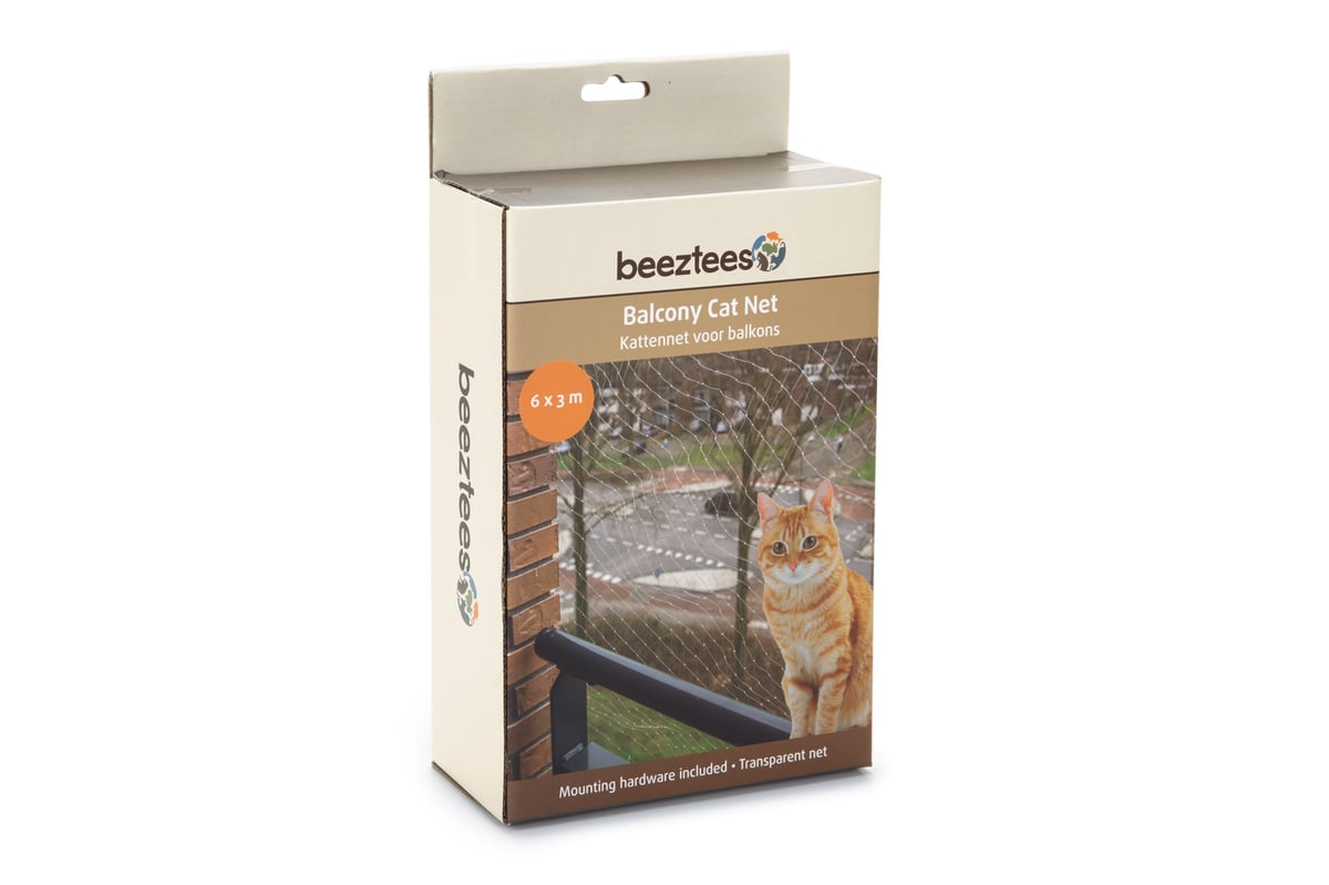 Beeztees Balcony apsauginis balkono tinklas, 6 x 3 m -  1