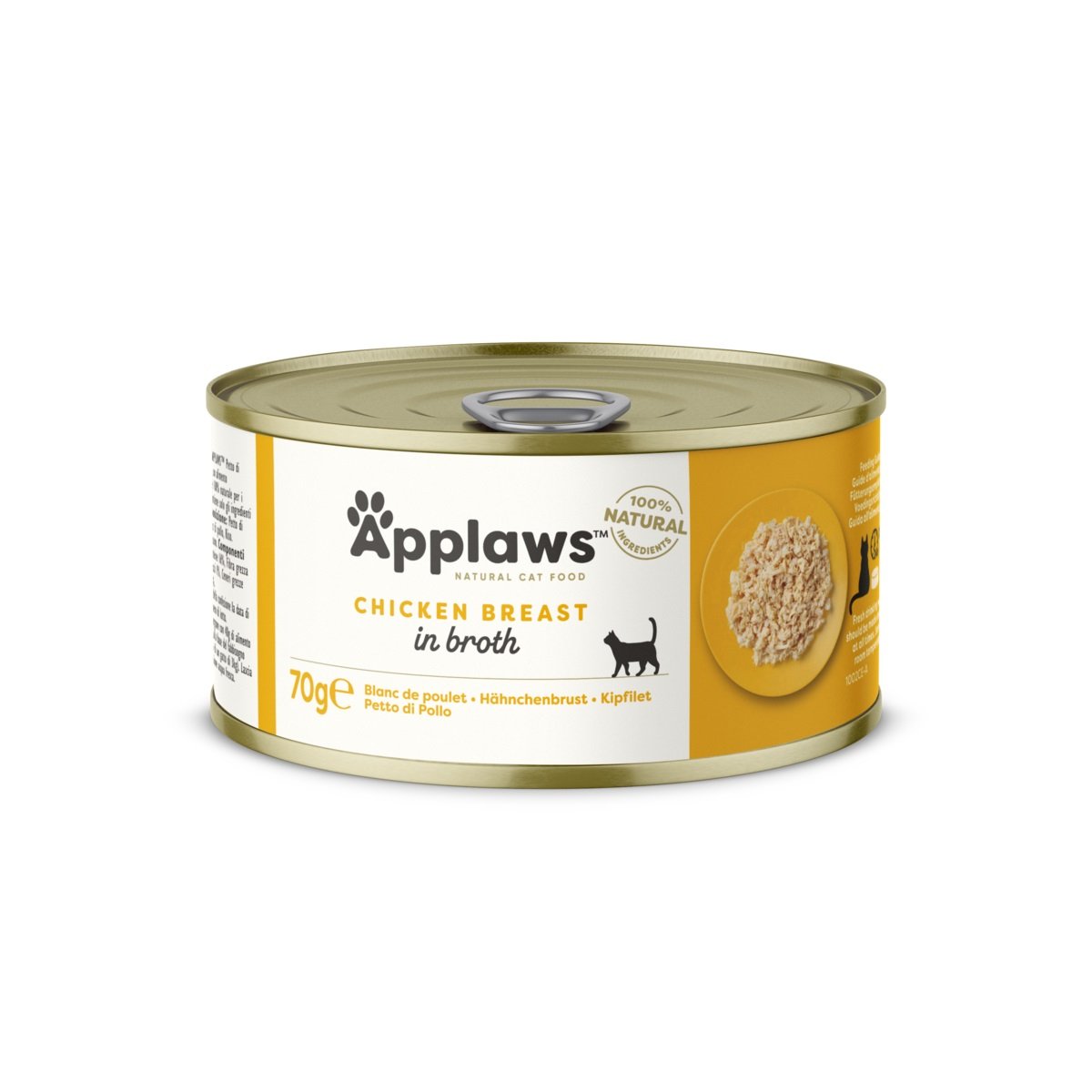 Applaws konservuotas maistas katėms su vištiena padaže, 70 g - 