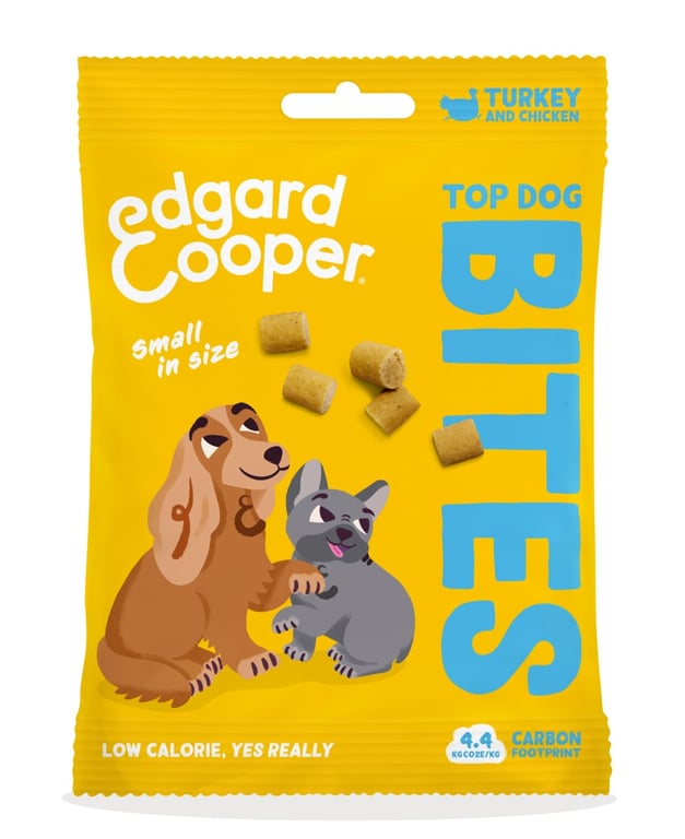 EDGARD COOPER Bites kārumi suņiem tītars/vista, S, 50g