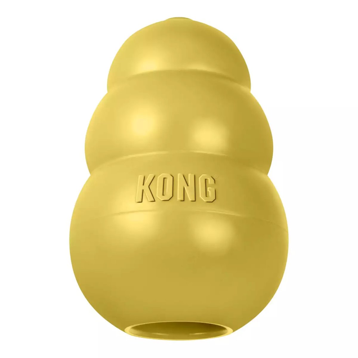 KONG Classic täidetav mänguasi M, kuldne - Tootepilt 1