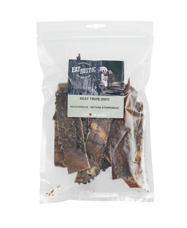 Eat Rustic natūralus skanėstas šunims – jautienos prieskrandis, 200 g