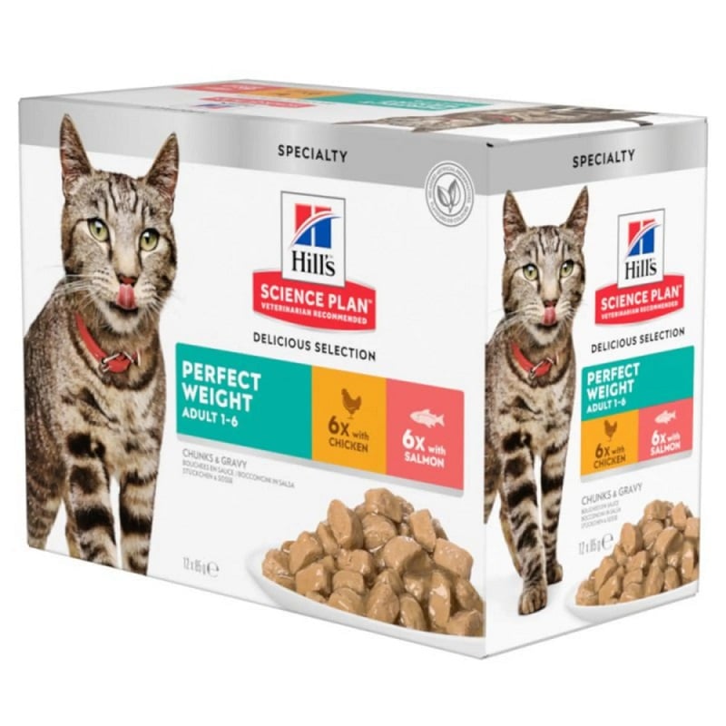 Hill's Science Plan Perfect Weight kassi einekotikeste multi 85g*12tk - Tootepilt
