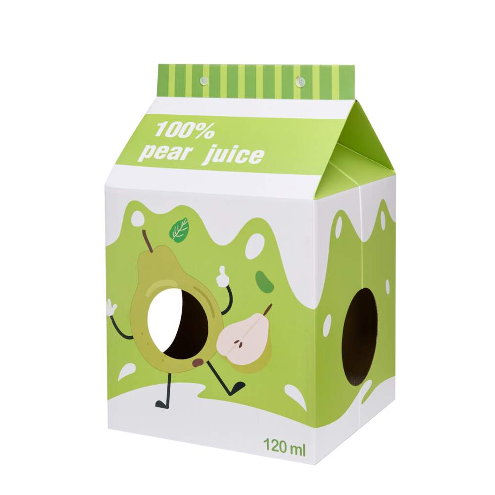 Little & Bigger BreakfastClub Pear Juice kartona mājiņa kaķiem - Produkta attēls