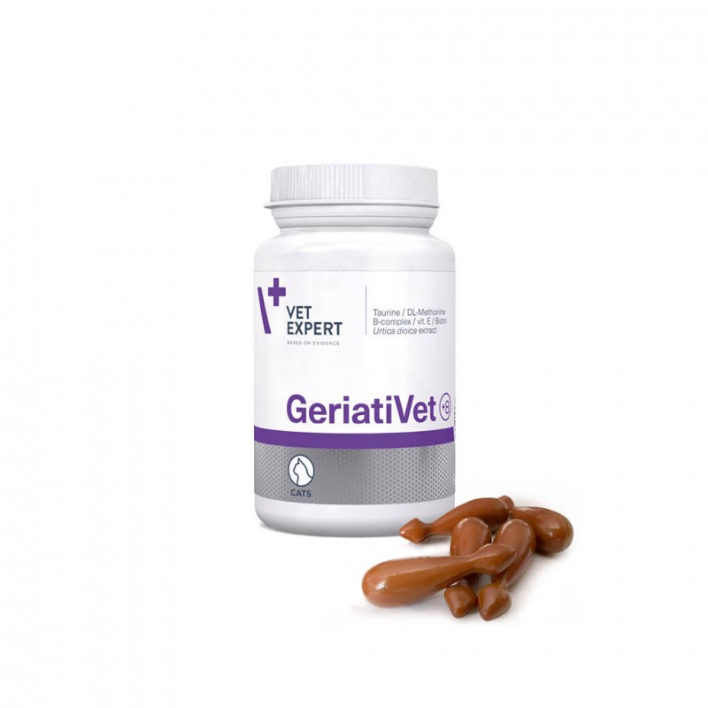 Vet Expert GeriatiVet papildbarība kaķiem 8+, N60 - Produkta attēls 1