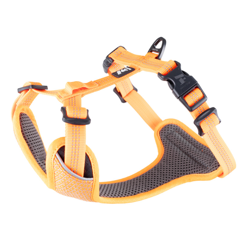 FEEL ACTIVE Reflective krūšu siksna suņiem, S, oranža - Produkta attēls 1
