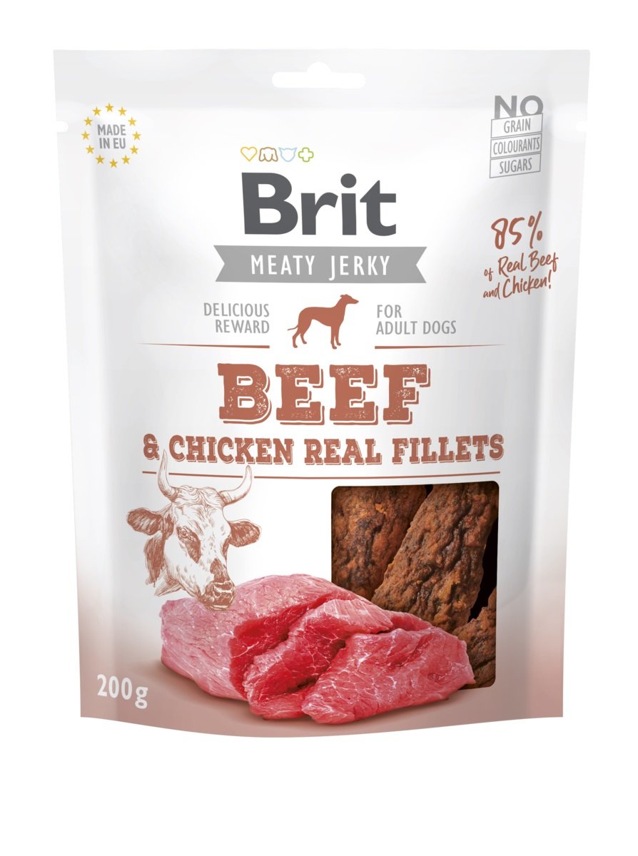 Brit Care Real Fillets koera maius, veis, 200 g - Tootepilt