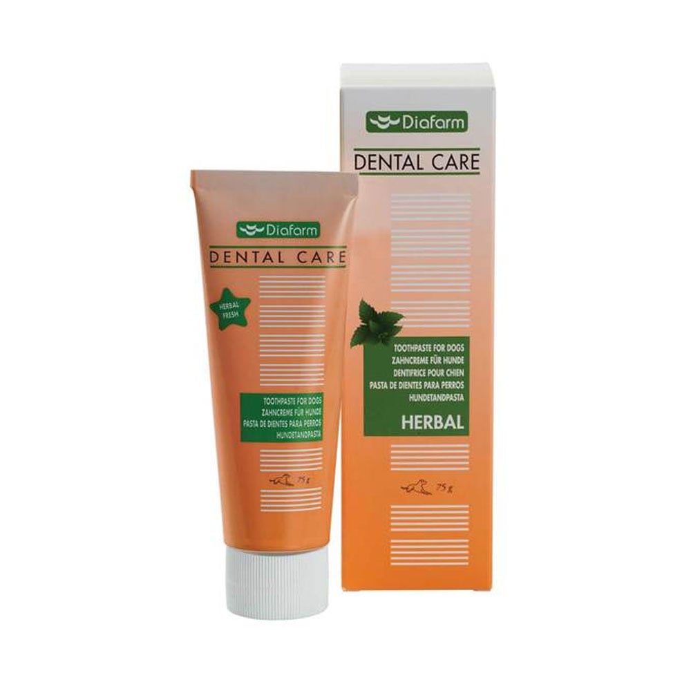 Diafarm Toothpaste Herbal zobu pasta suņiem, 75g - Produkta attēls