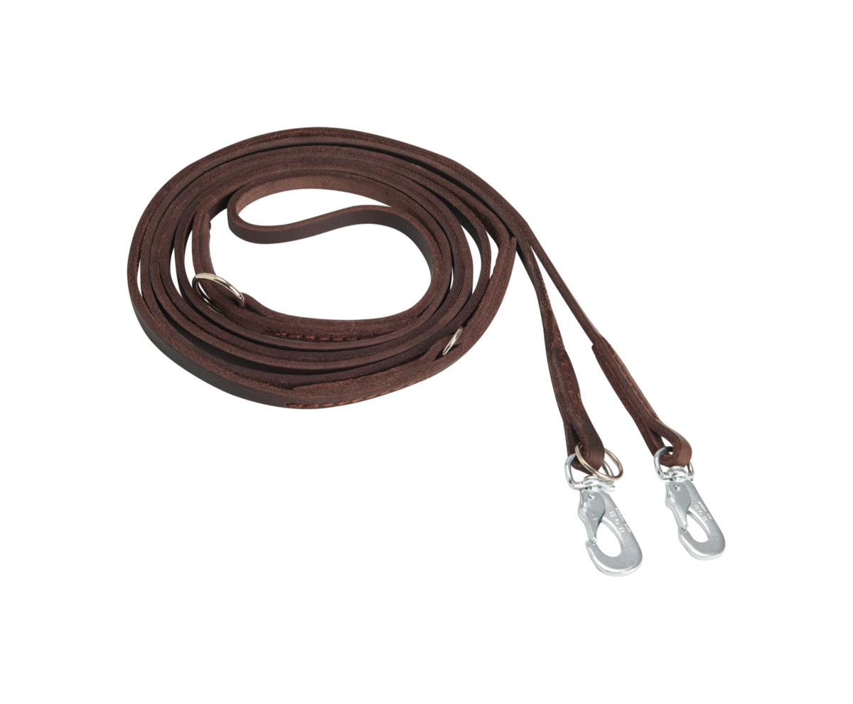 Feel daugiafunkcinis odinis pavadėlis šunims, 8 mm x 1,5–3 m, ruda - 