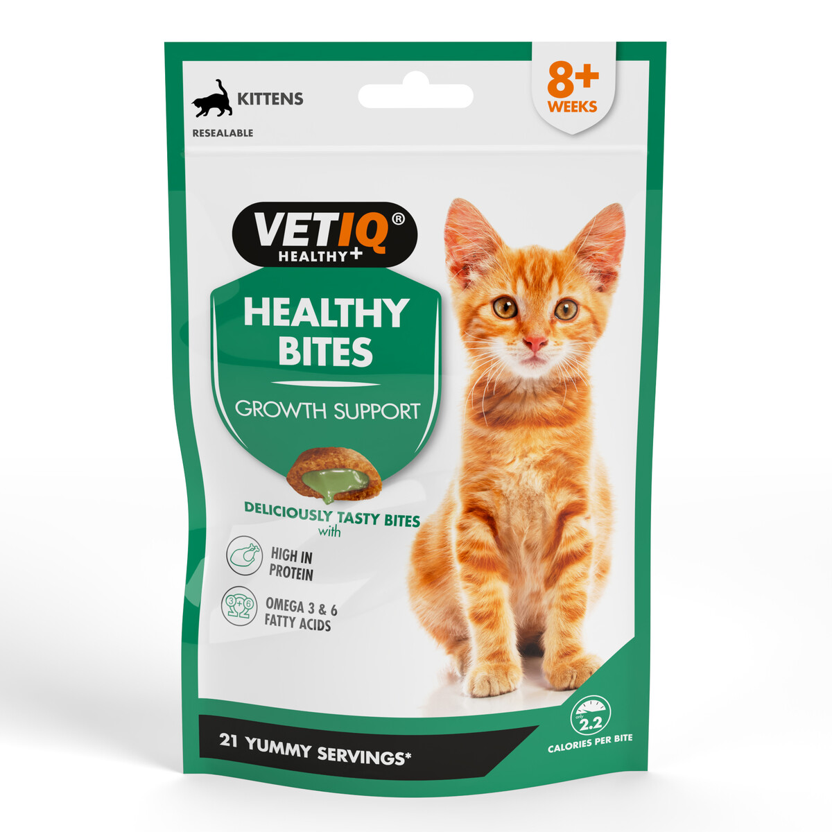 VETIQ Growth Support skanėstai kačiukams, su kalakutiena, 65 g - 