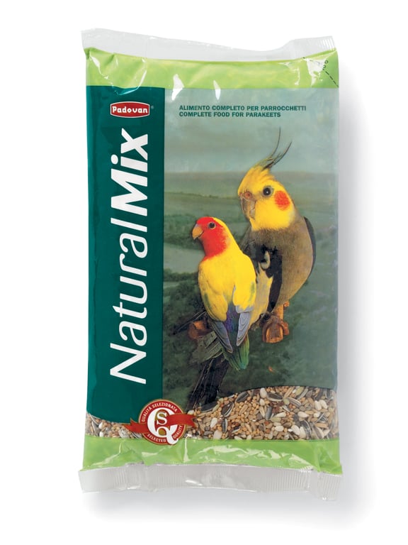 Padovan NaturalMix maistas papūgėlėms, 850g -  2