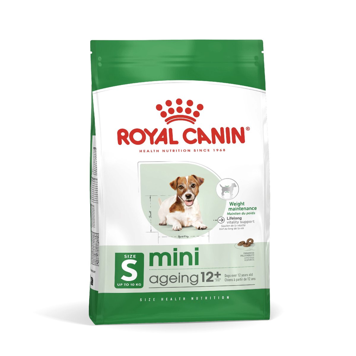 ROYAL CANIN 12+ sausā barība mazo šķirņu suņiem, 1,5kg - Produkta attēls