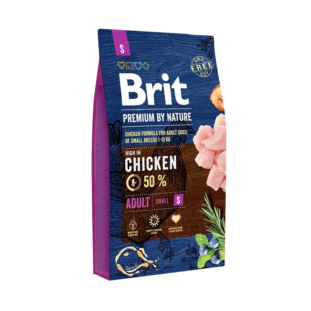 BRIT Premium Small sausā barība suņiem, vista, 8kg - Produkta attēls