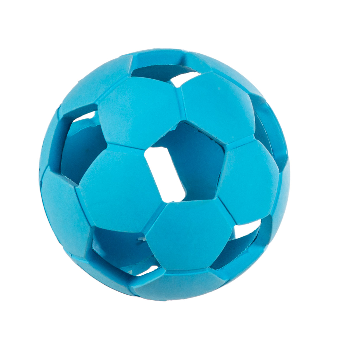 Little & Bigger guminis futbolo kamuoliukas šunims, S dydis, mėlynas - 