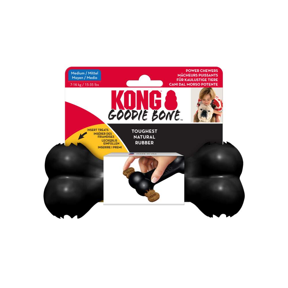 KONG Extreme Goodie Bone rotaļlieta suņiem M - Produkta attēls