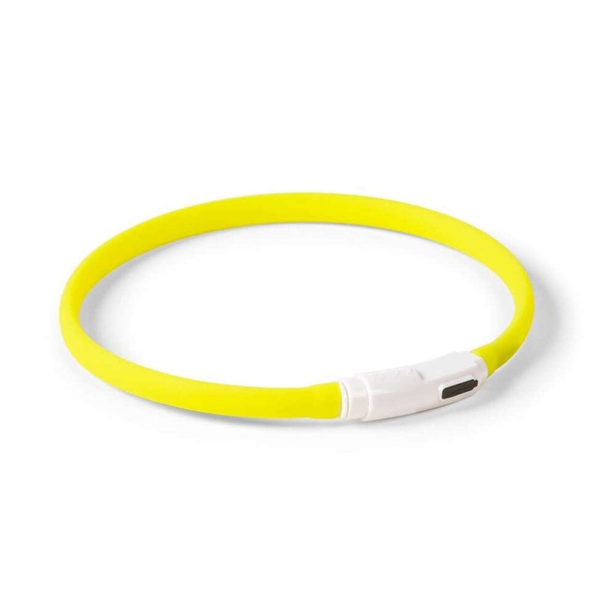 Little&Bigger koera LED-kaelarihm Mini 45 cm, kollane - Tootepilt