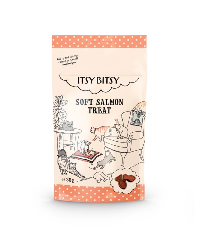 ItsyBitsy kassi maius, lõhe, 35 g - Tootepilt 2