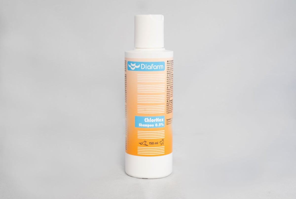 Diafarm šampūnas su chlorheksidinu 0,5%, 150ml -  1