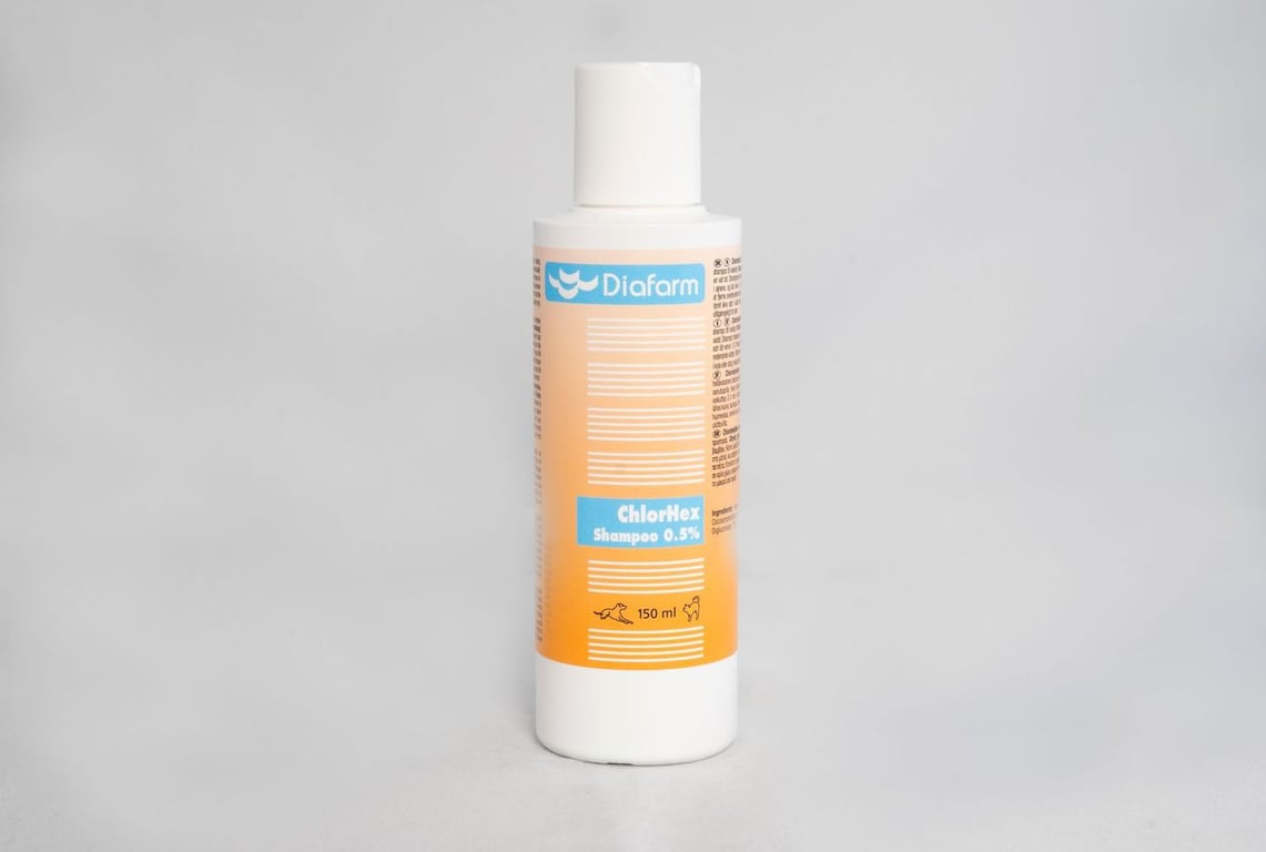 Diafarm šampūnas su chlorheksidinu 0,5%, 150ml