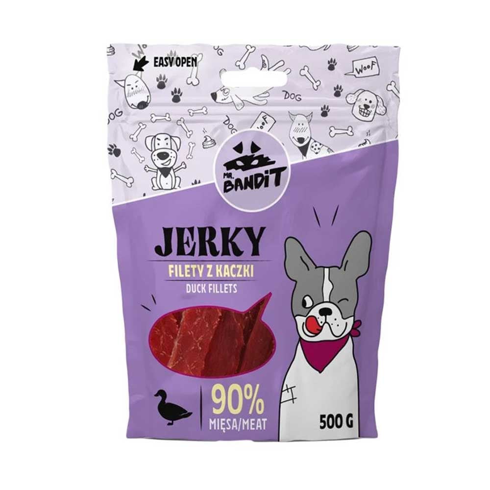 Mr. Bandit skanėstai šunims su antienos filė, 500 g -  1