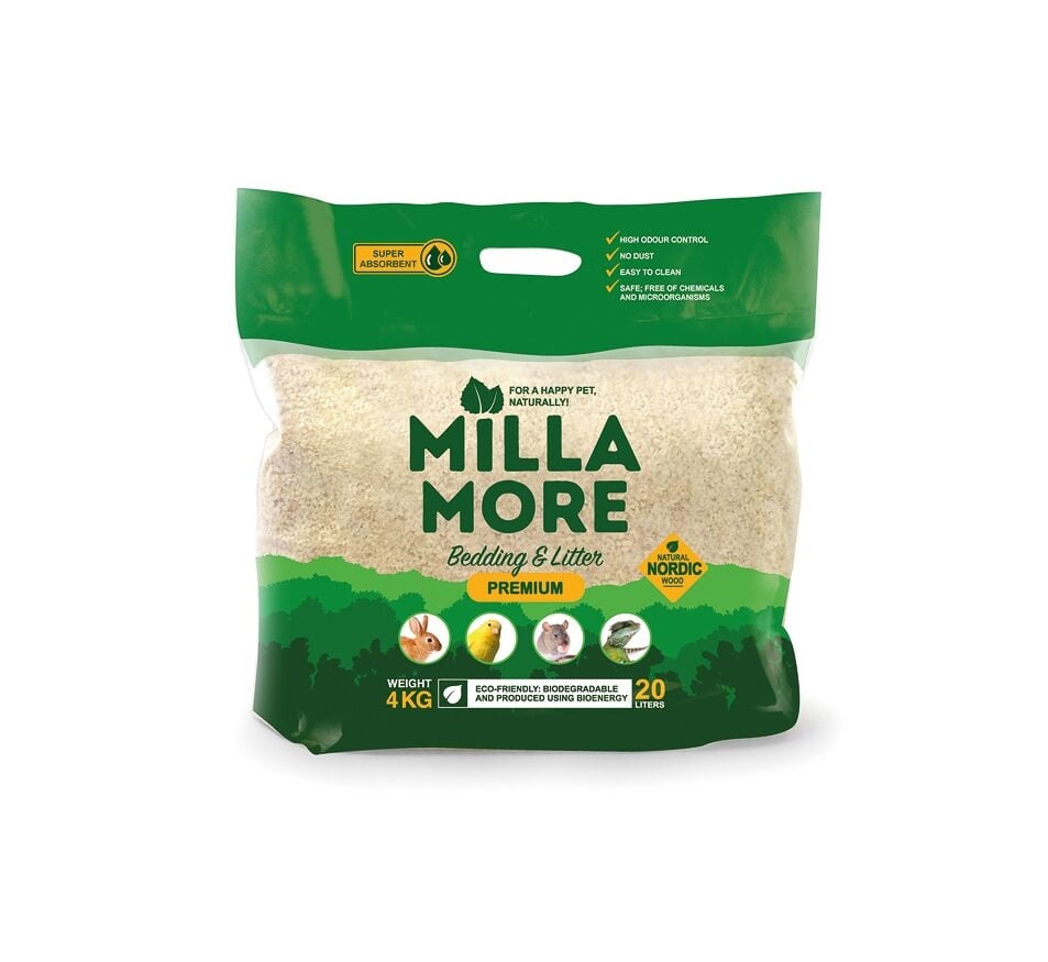 Millamore Premium kraikas, 4kg -  1