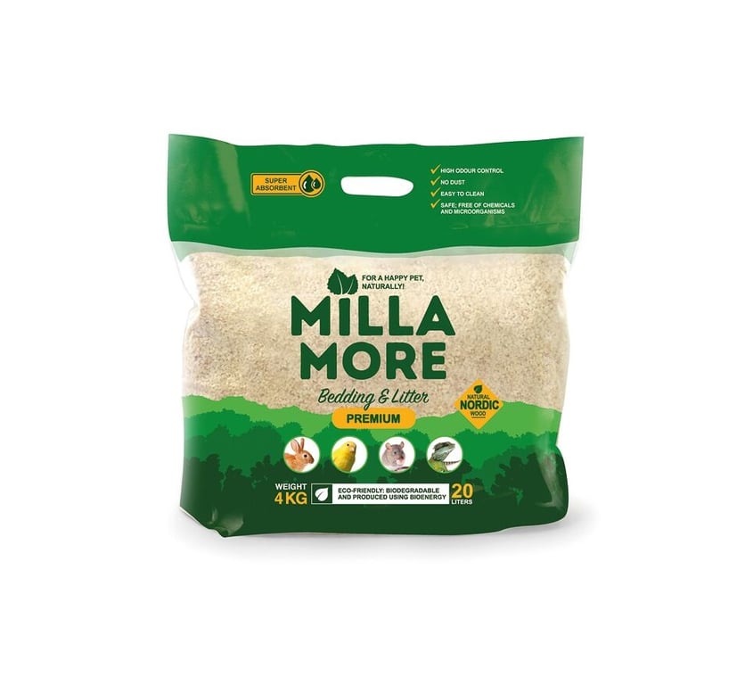 Millamore Premium kraikas, 4kg -  2