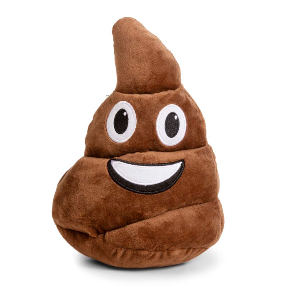 Little & Bigger minkštas šunų žaislas HappyPoop, 25 × 15 × 12 cm - 