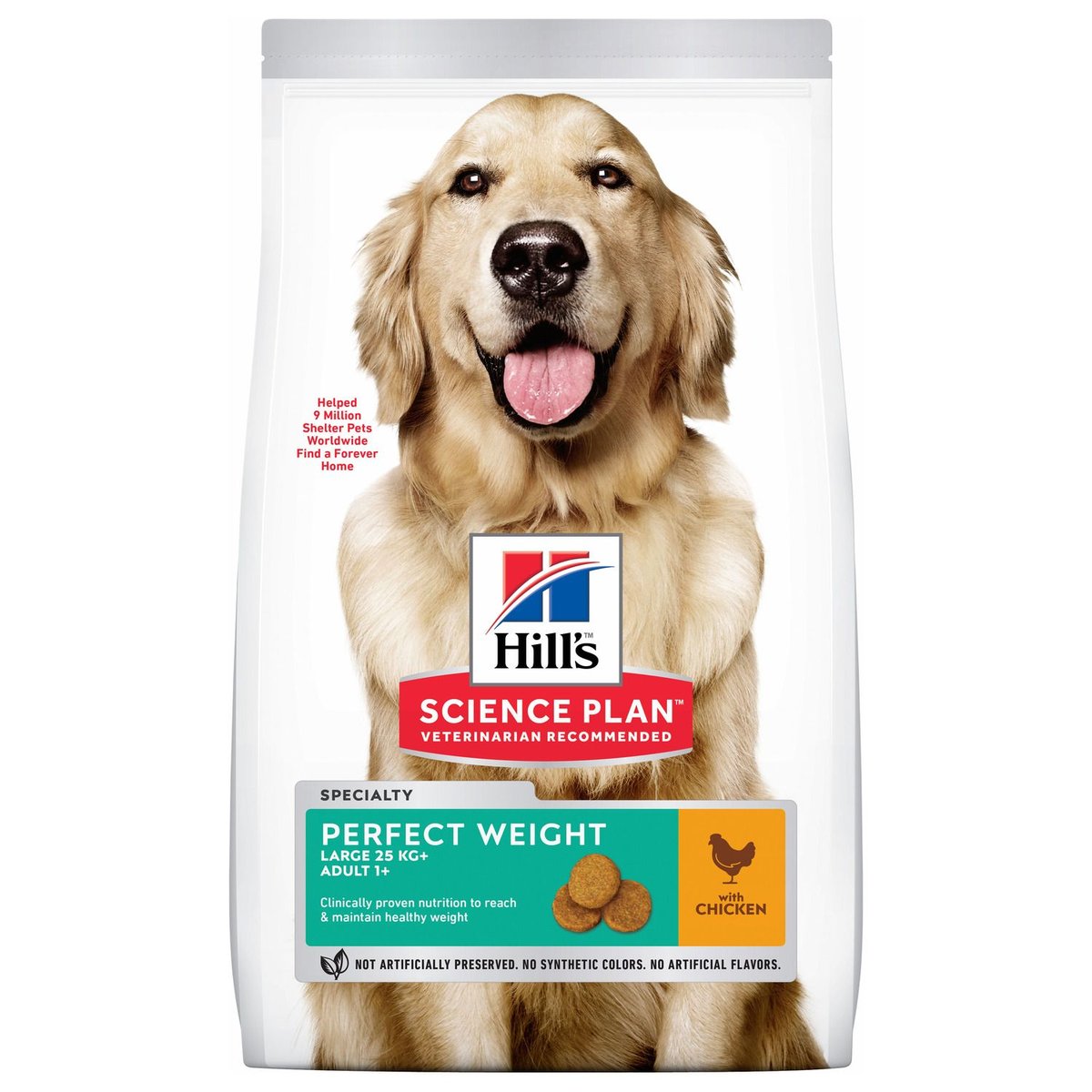 Hill's Science Plan Weight koeratoit kanaga suurele koerale 12kg - Tootepilt