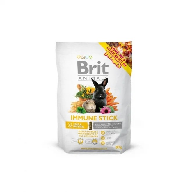 Brit Animals Immune maiusepulk närilistele 80g - Tootepilt