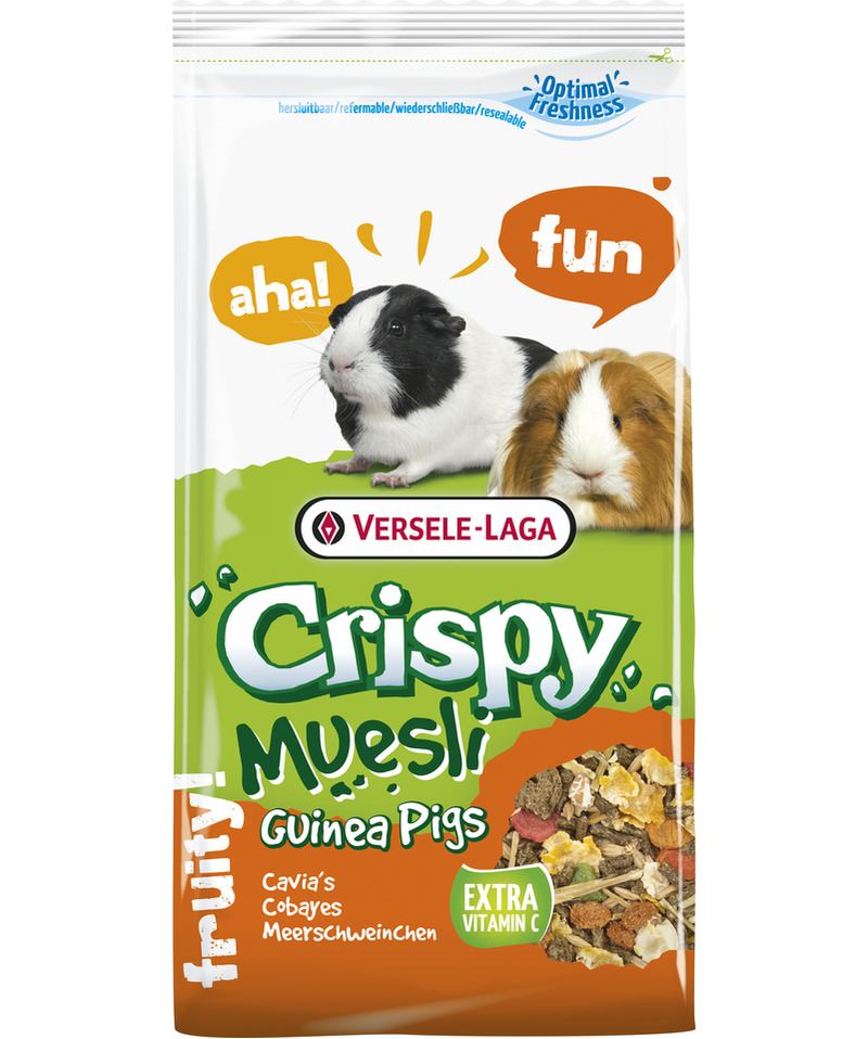 Versele-Laga Crispy Muesli jūrų kiaulyčių maistas, 1 kg -  1